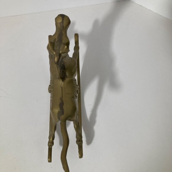 Vintage Brass Rocking Horse The Import Collection 5.5 x 8.5" - Picture 7 of 9